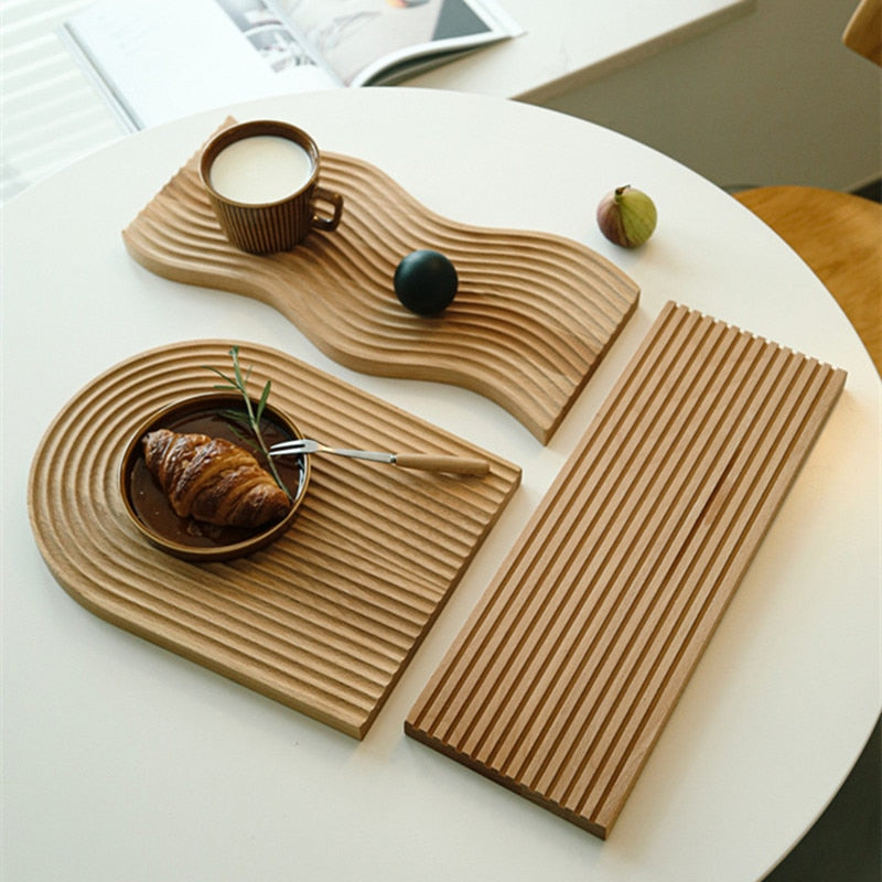 WOOD DECORATIVE TRAY